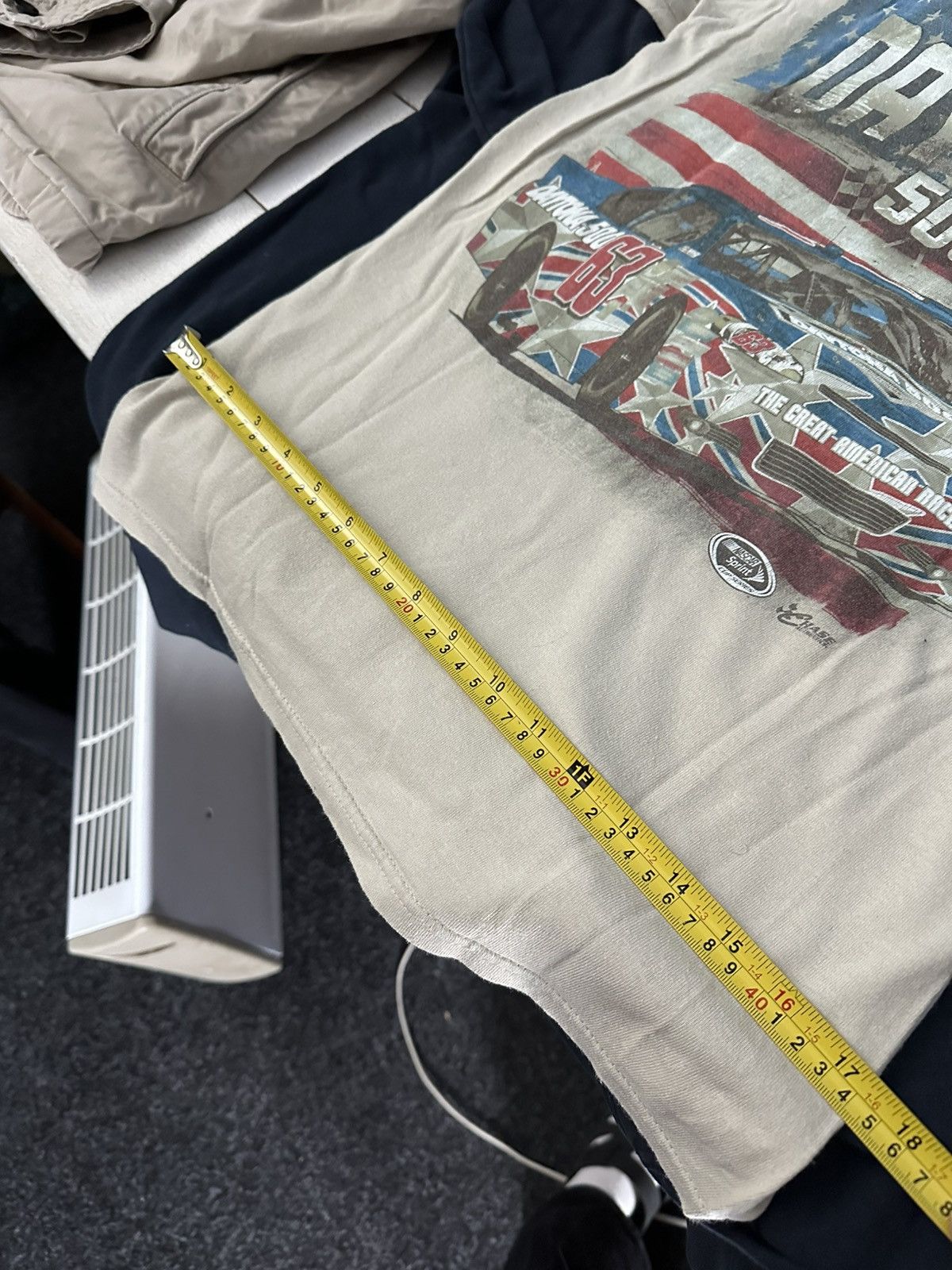 Other 🚨USA DAYTONA 500 AMERICAN RACE HASE VINTAGE TEE BIG LOGO Size US S / EU 44-46 / 1 - 17 Thumbnail