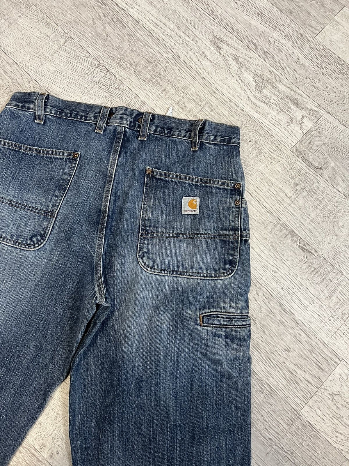 Carhartt Carhartt work vintage jeans Size US 35 - 2 Thumbnail