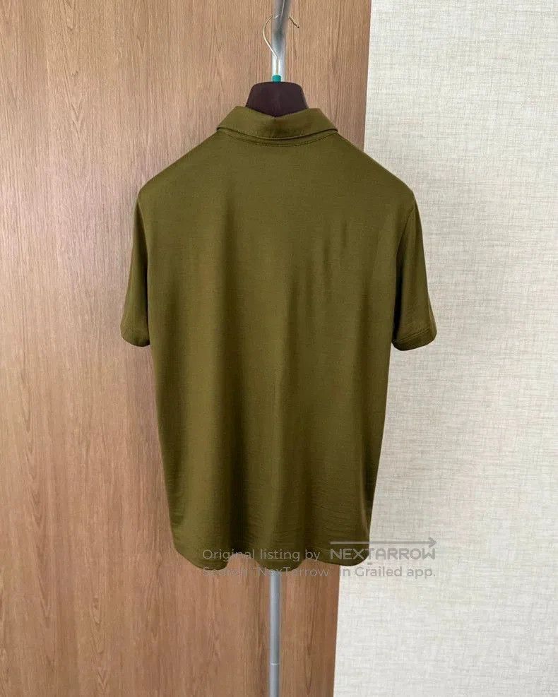 Loro Piana Loro Piana Short Sleeve Wool Polo. Size US M / EU 48-50 / 2 - 2 Thumbnail