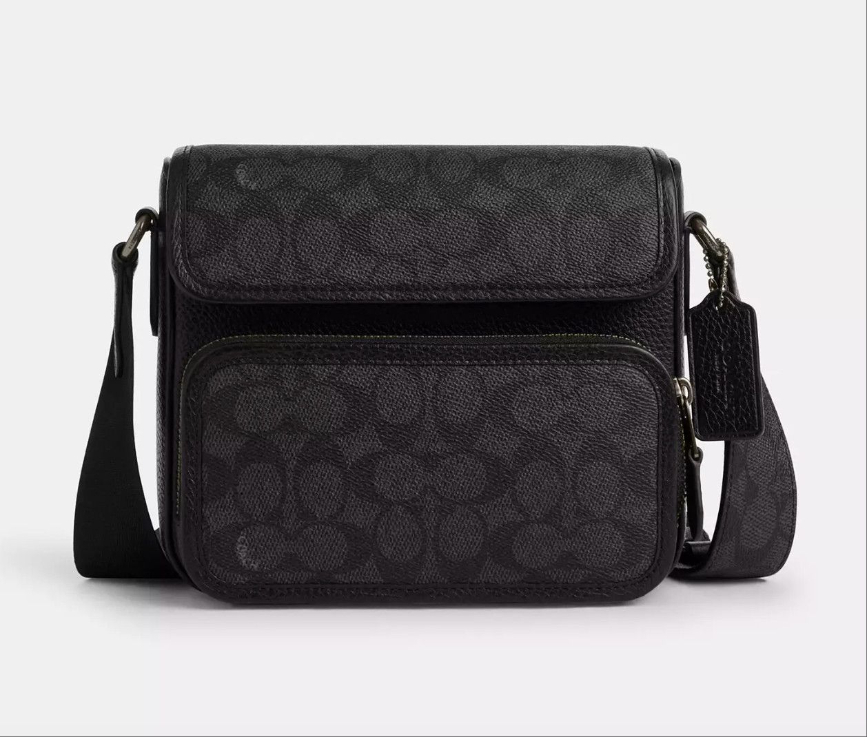 Coach Sullivan Flap Crossbody Bag In Signature Canvas CZ396 Size ONE SIZE - 7 Thumbnail