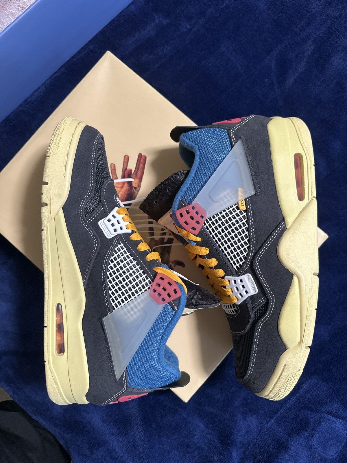 Jordan Brand × Union LA JORDAN RETRO 4 UNION Size US 10 / EU 43 - 2 Thumbnail