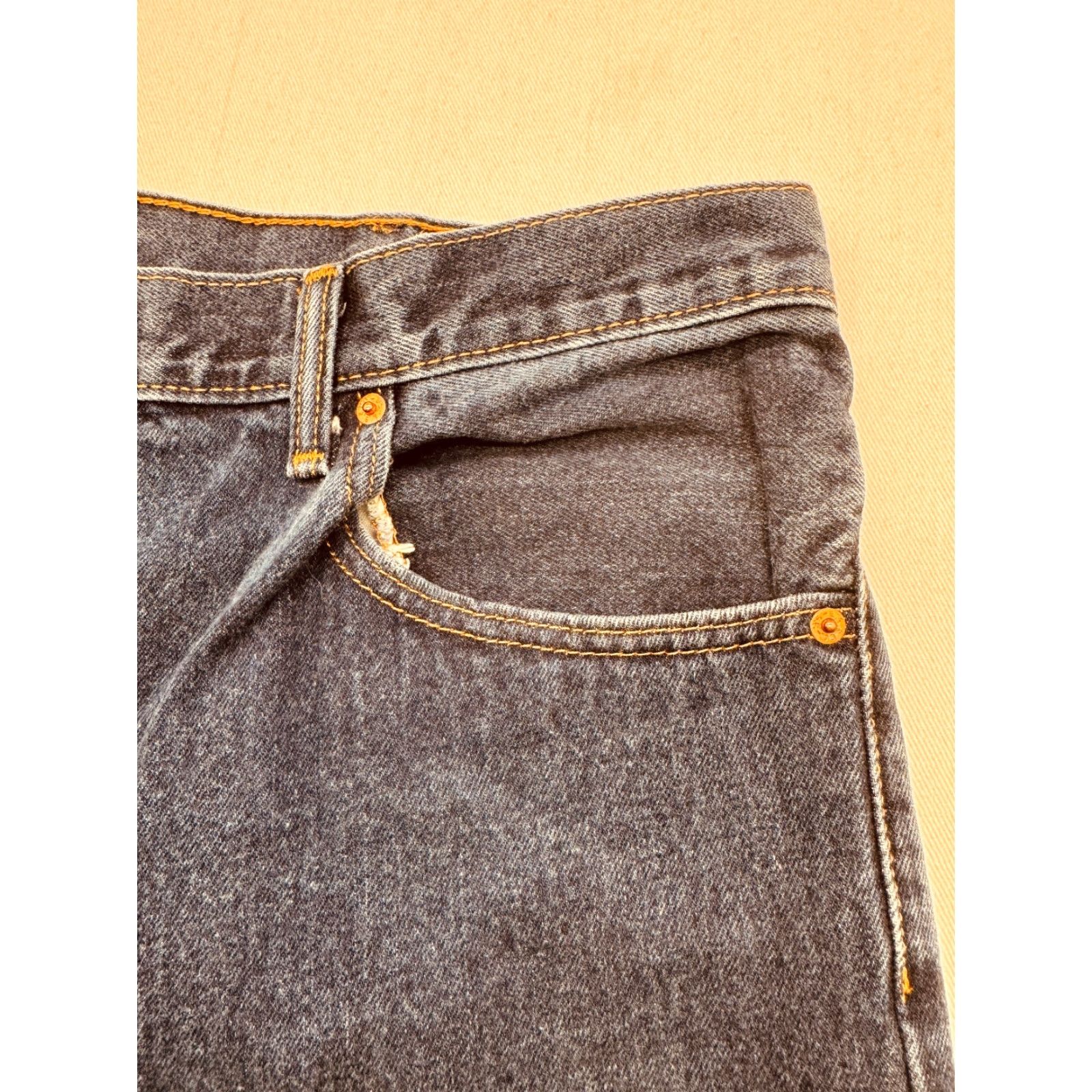Levi's Levi's 517 Jeans Mens Blue Bootcut 40x32 Cotton 5-Pocket Denim Regular 100% Cotton 40x32 Mens Clothing Size US 40 / EU 56 - 5 Thumbnail
