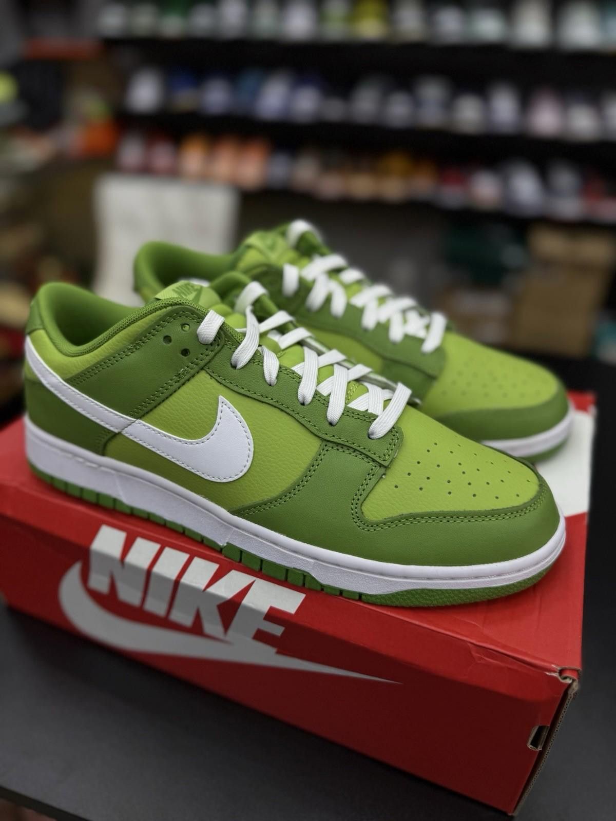 Nike Size 10 - Nike Dunk Low Chlorophyll DJ6188 300 Size US 10 / EU 43 - 3 Thumbnail