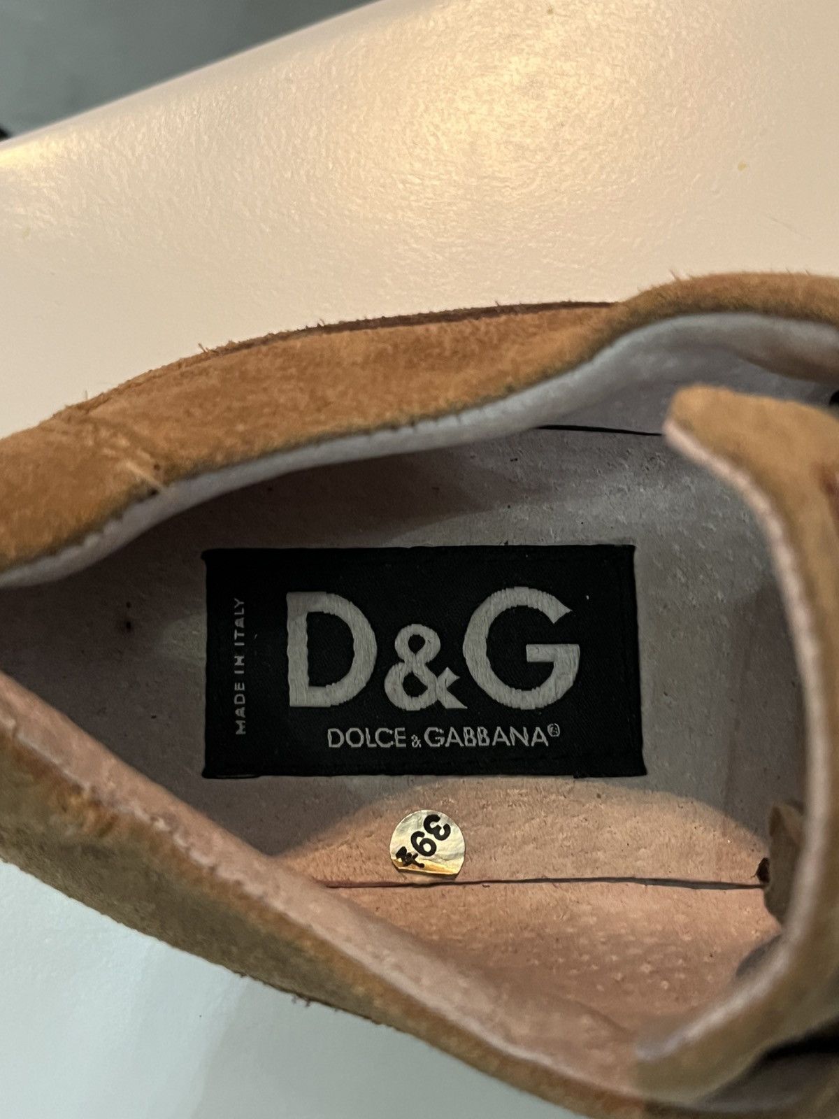 Dolce & Gabbana 🔥90's Dolce & Gabbana Suede Sneakers Speed Cat Vibe Size US 6.5 / EU 39-40 - 11 Thumbnail