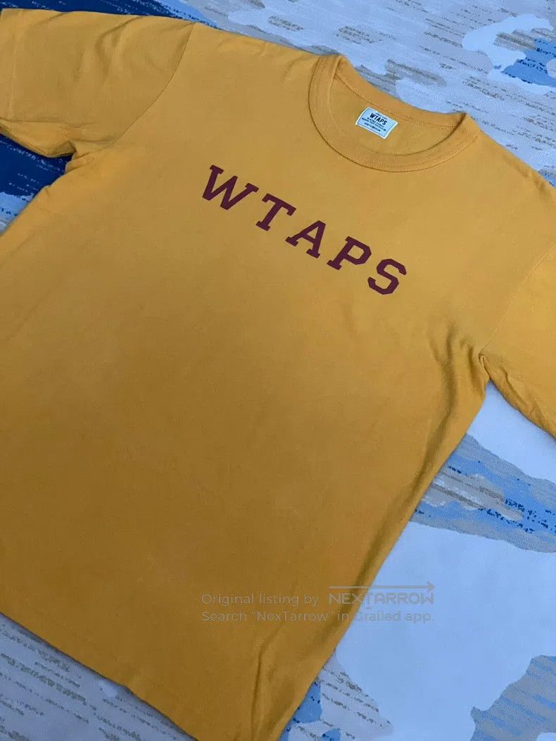 Wtaps Wtaps Yellow T-shirt Size US M / EU 48-50 / 2 - 3 Thumbnail