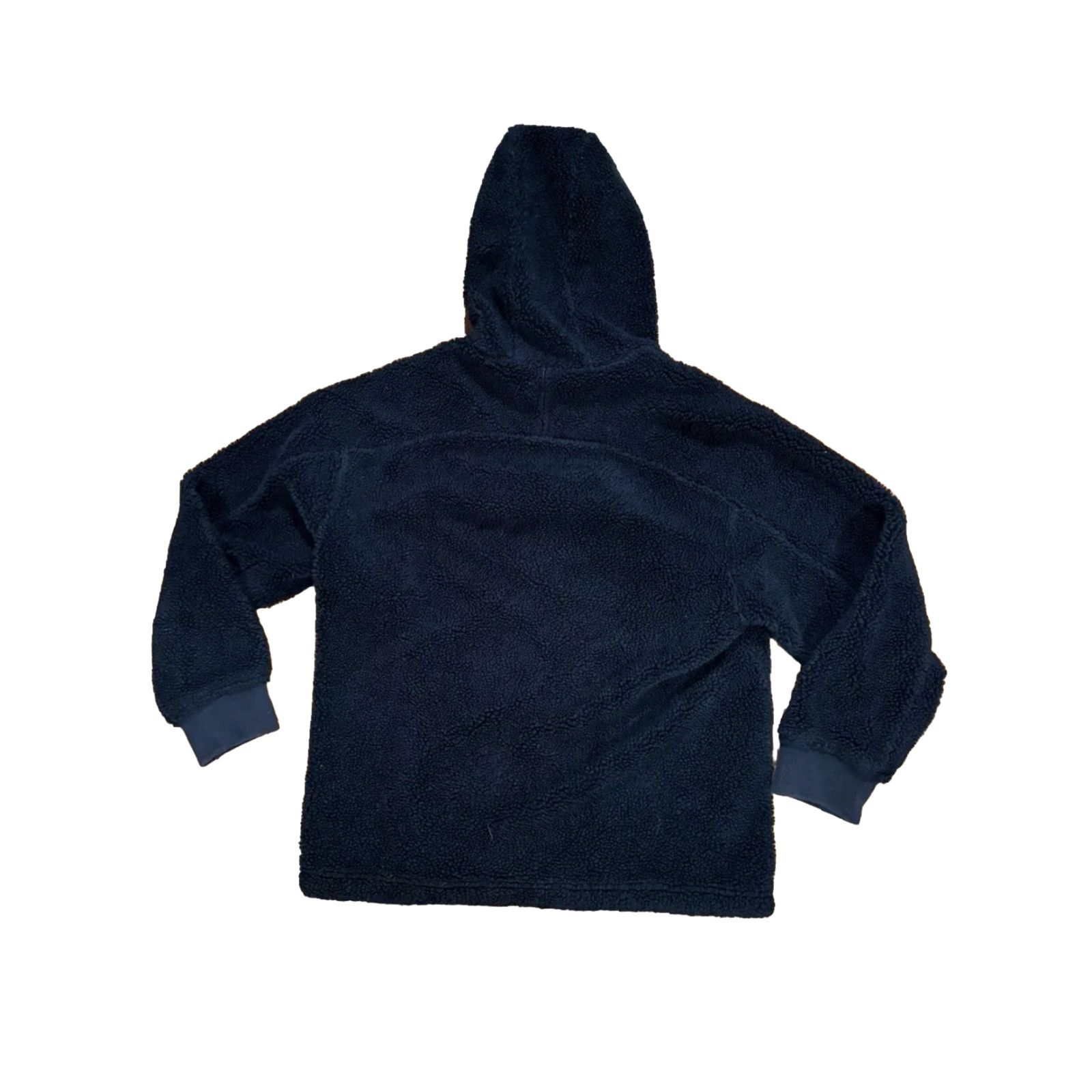 Kith KITH Hoodie Long Sleeve Blue Large Sherpa Full Zip Hooded 1/4 Zip Men Winter Fall Size L Size US L / EU 52-54 / 3 - 6 Thumbnail
