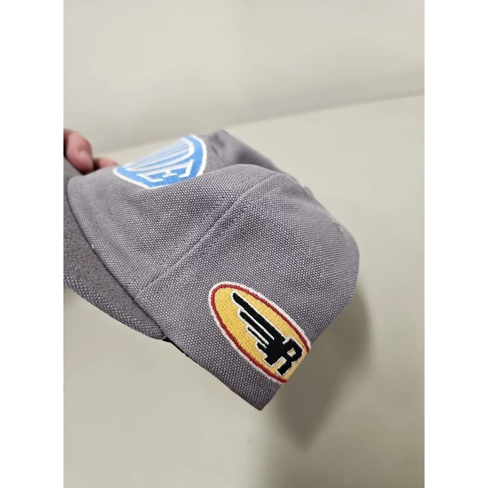 Rhude Rhude Baseball Cap Logo Embroidered Cotton Canvas Snapback Black Men One Size Sports Vintage Authentic Deadstock New Size ONE SIZE - 5 Thumbnail