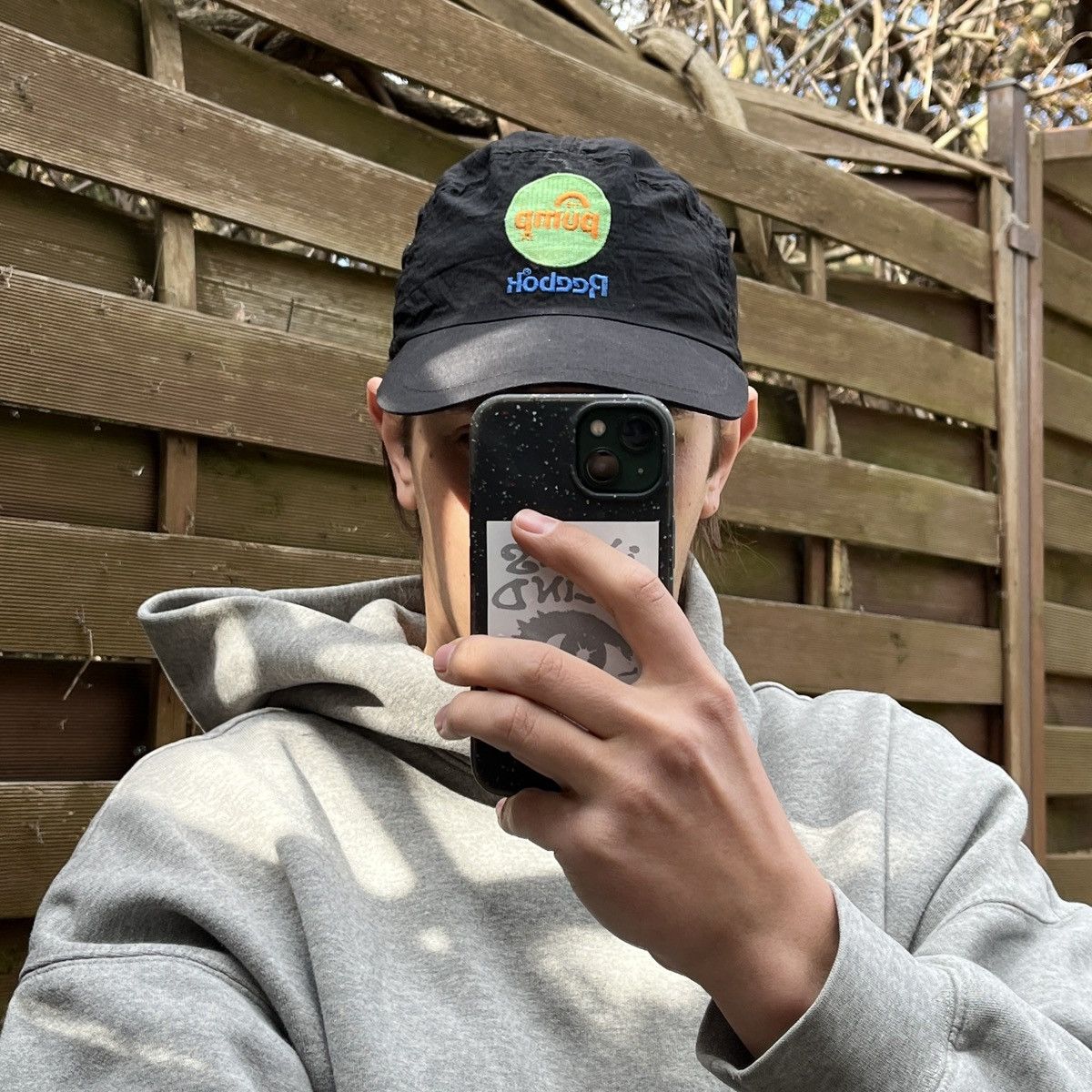 Reebok Vintage Cycling Cap Reebok Pump 90s Black Y2k Rare Racing Size ONE SIZE - 3 Thumbnail