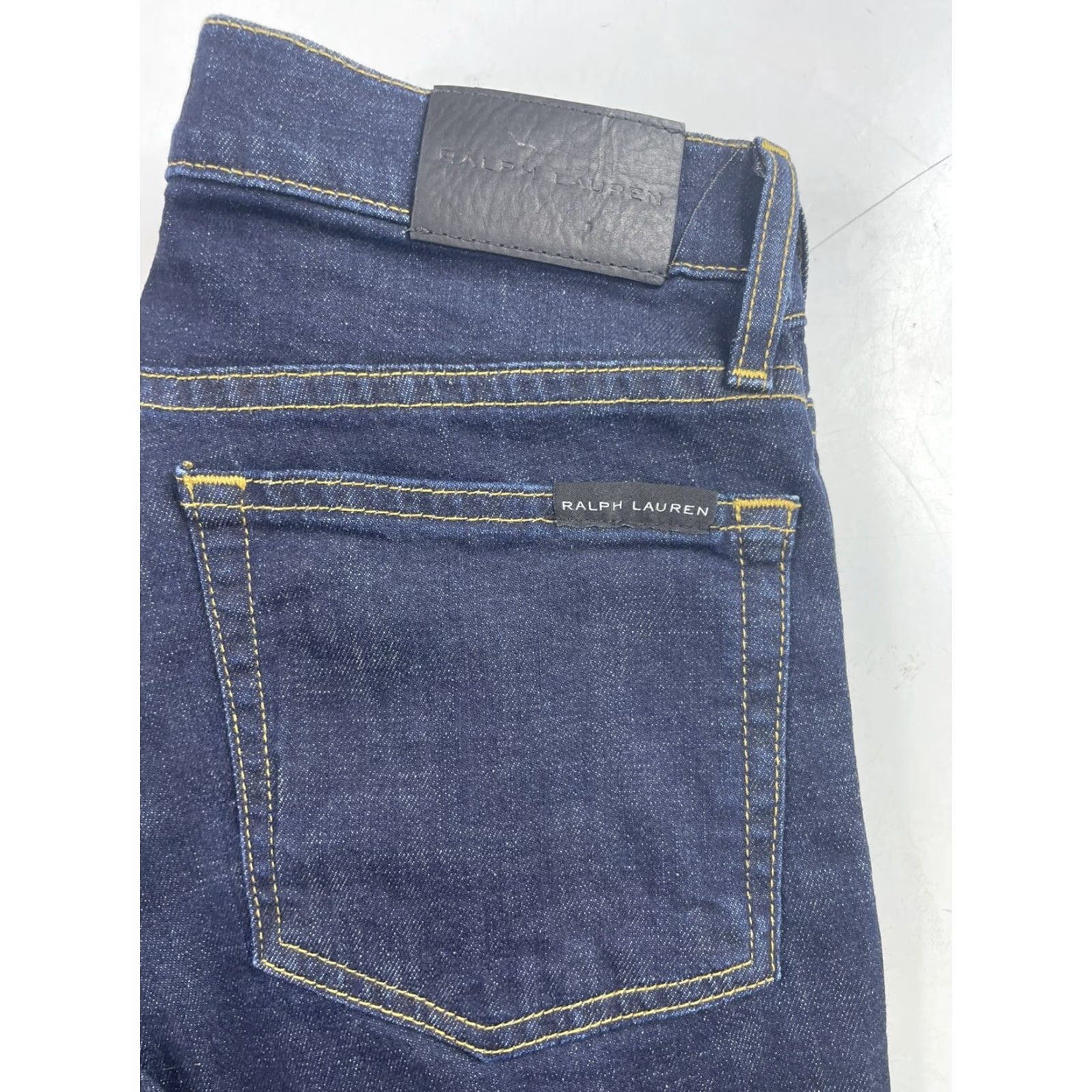 Ralph Lauren VINTAGE NWT Ralph Lauren Jeans 28 Womens Straight Slim Boot Stretch Denim Blue Size 28" / US 6 / IT 42 - 4 Thumbnail