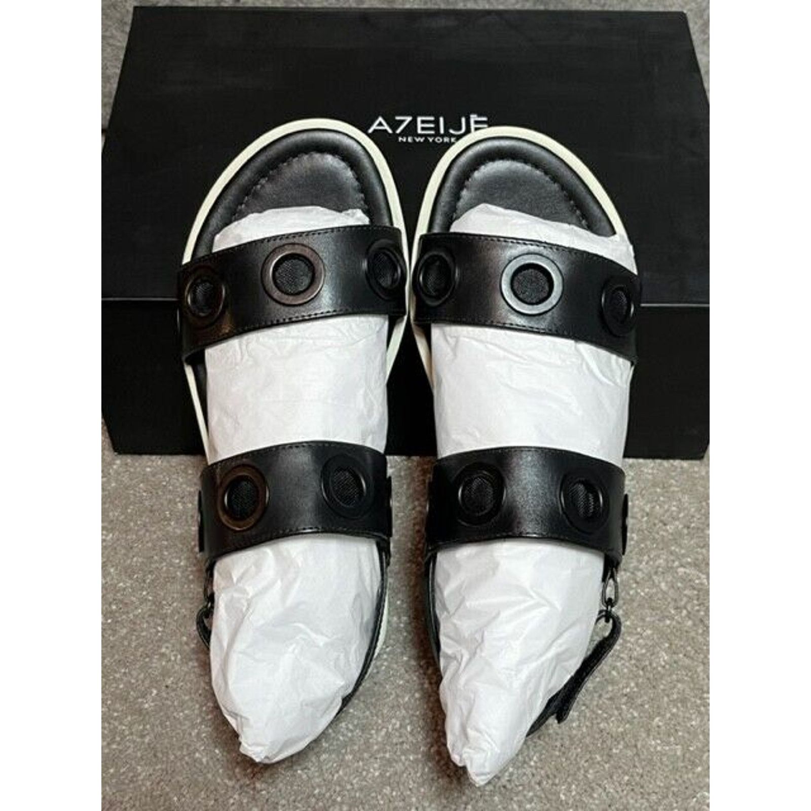Other ATELJE 71 Sandals Womens 6 Farine Vachetta 2 Bands Flat Size US 6 / IT 36 - 6 Thumbnail