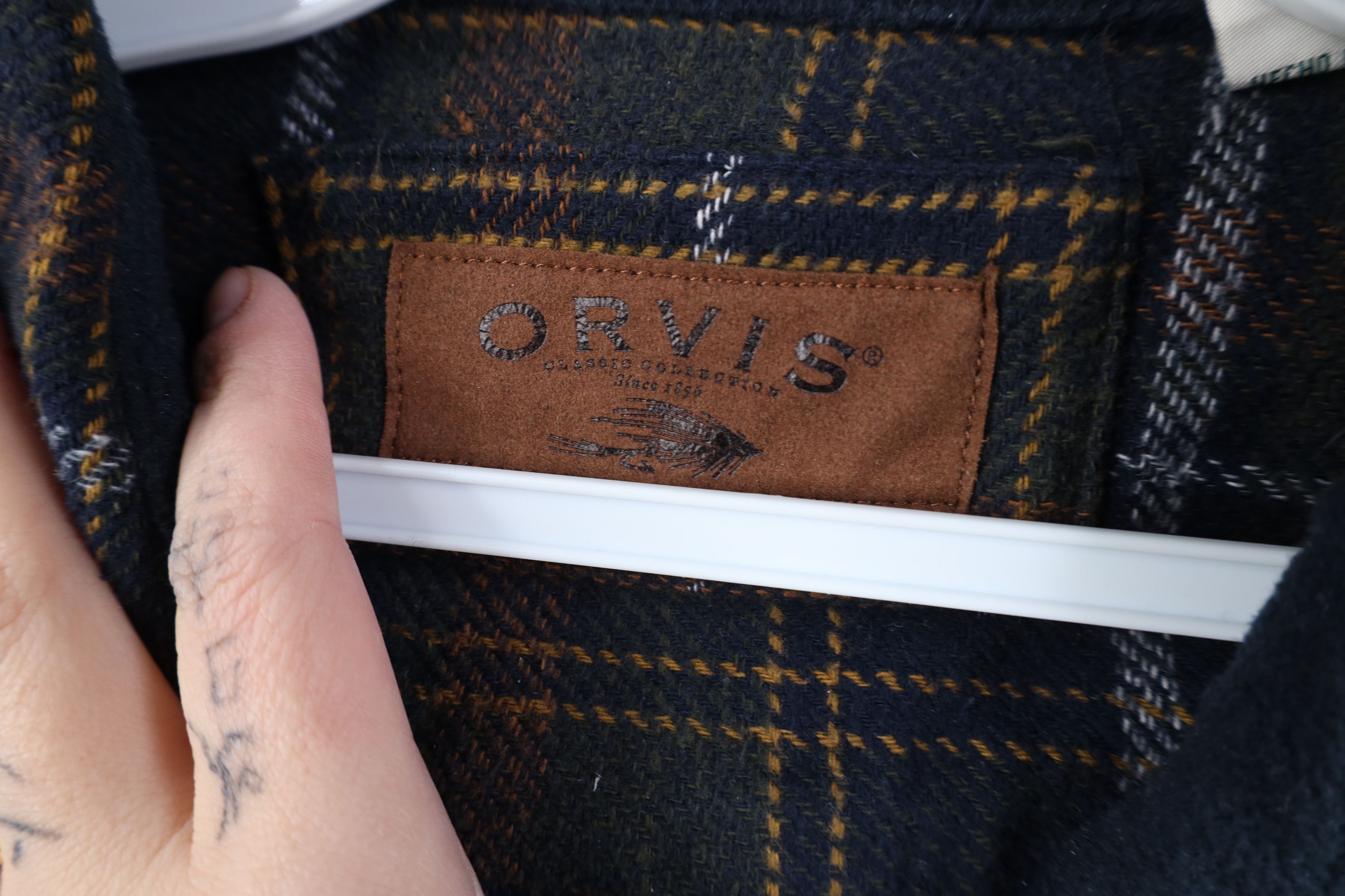 Orvis Vintage Orvis Heavyweight Button Shirt Jacket Jac Shirt Size US XL / EU 56 / 4 - 9 Thumbnail