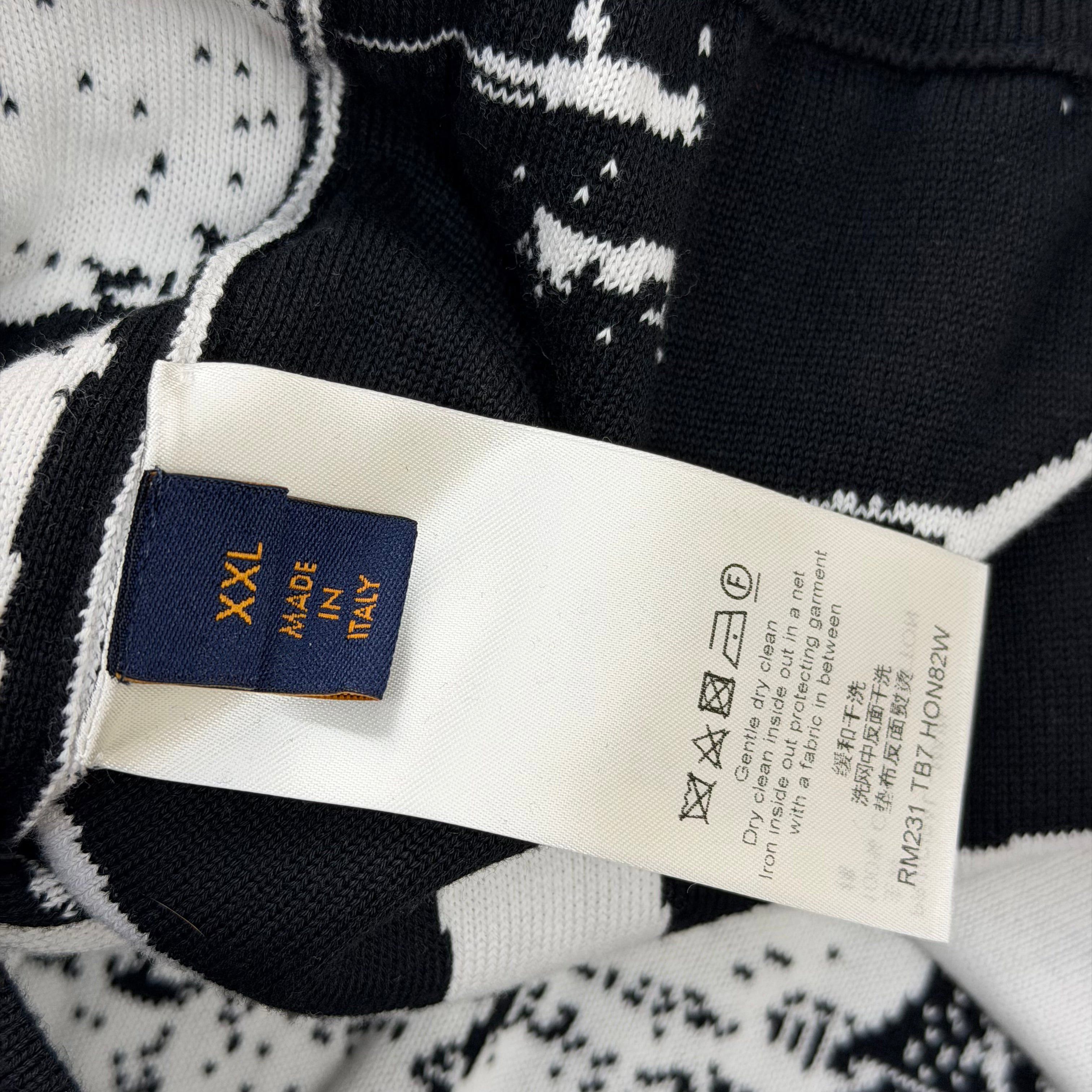 Louis Vuitton Louis Vuitton Parisian College Jacquard Hoodie XXL Size US XXL / EU 58 / 5 - 7 Thumbnail