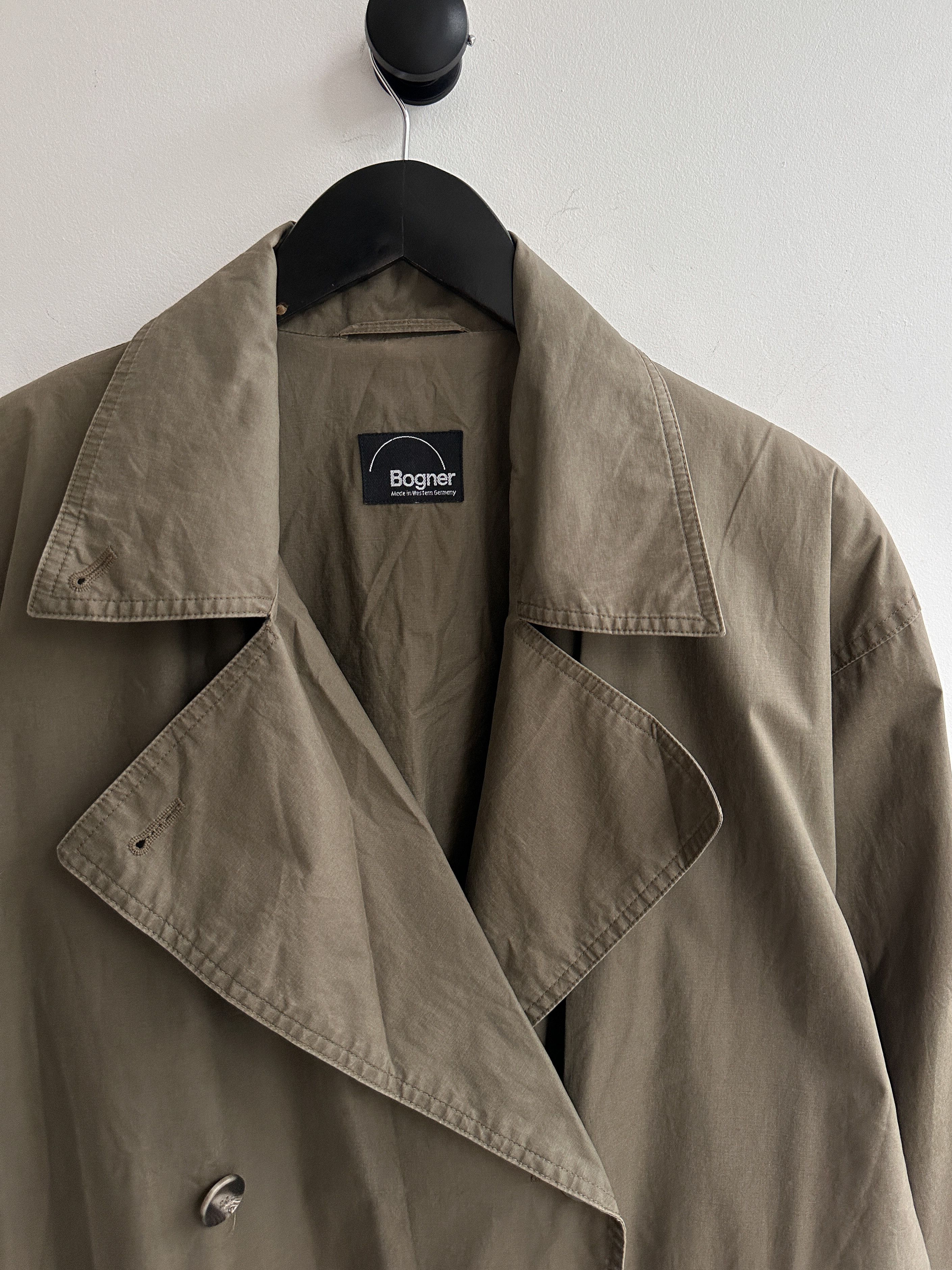 Bogner Bogner Beige Trench Coat Jacket Size L / US 10 / IT 46 - 5 Thumbnail