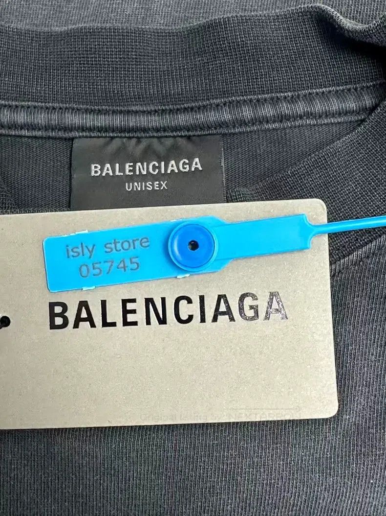 Balenciaga Balenciaga Letter Crew Neck Straight Long Sleeve T-Shirt Size US M / EU 48-50 / 2 - 4 Thumbnail