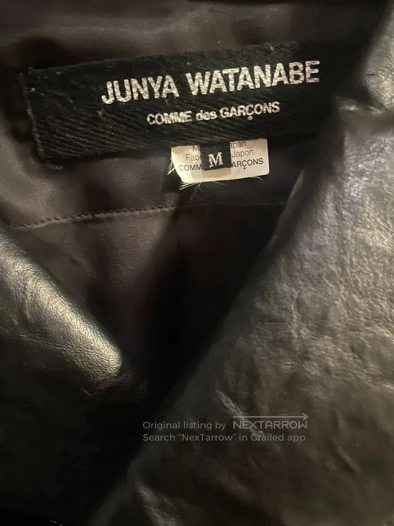 Junya Watanabe junya watanabe black leather biker jacket . Size US M / EU 48-50 / 2 - 7 Thumbnail
