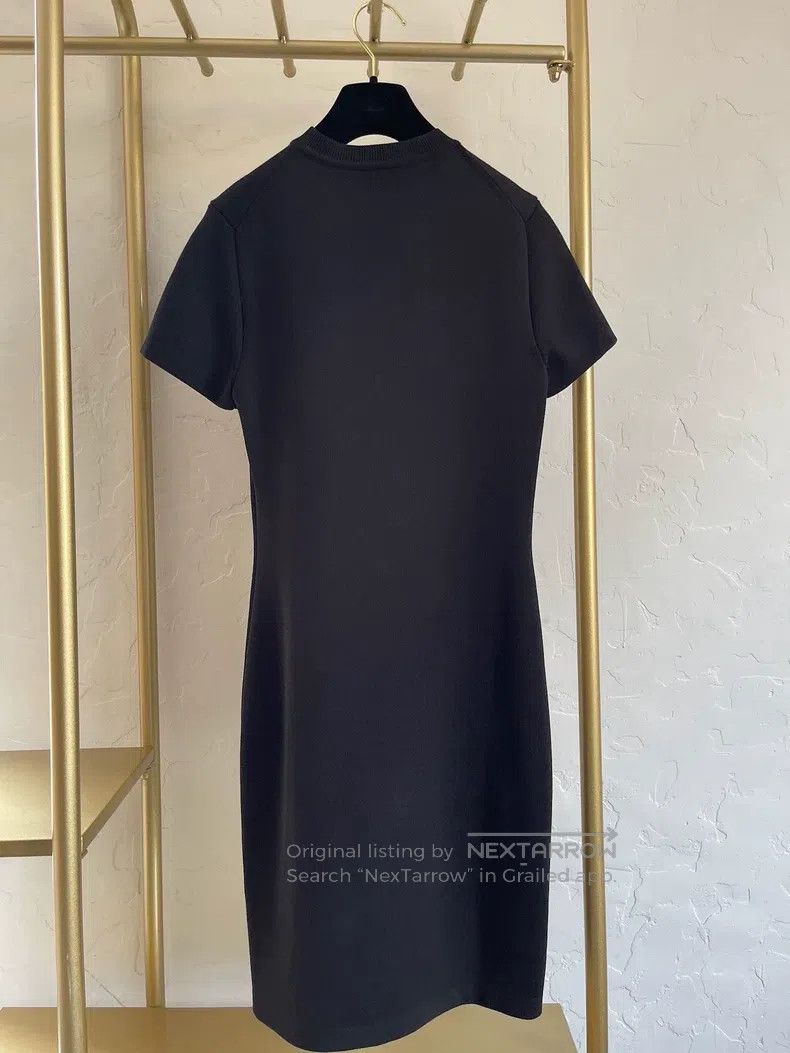 Hermes Hermes Black Dress Size XS / US 0-2 / IT 36-38 - 2 Thumbnail