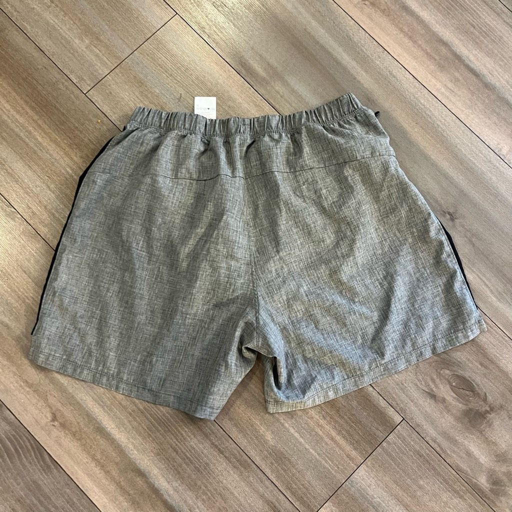 Asics Asics Grey Athletic Workout Shorts Men Large Bin L-43 Size US 36 / EU 52 - 5 Thumbnail