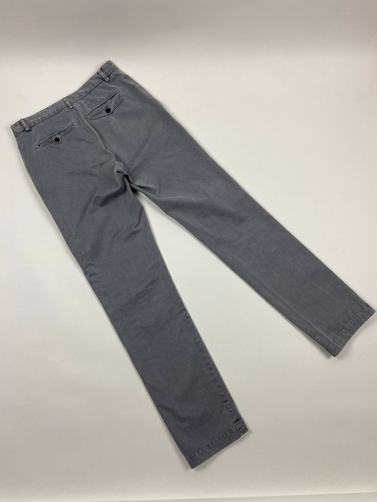 Our Legacy Our Legacy Chino Pants Grey 46 Cotton Slim Straight Trousers Size US 30 / EU 46 - 6 Thumbnail