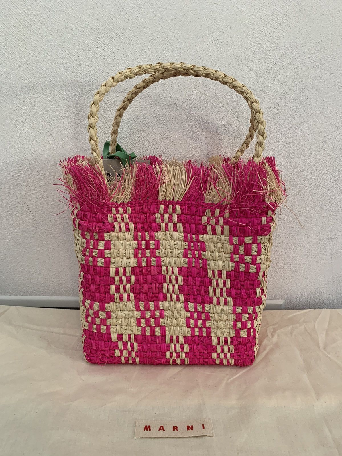 Marni IRACA PALM MED BAG Size ONE SIZE - 6 Thumbnail
