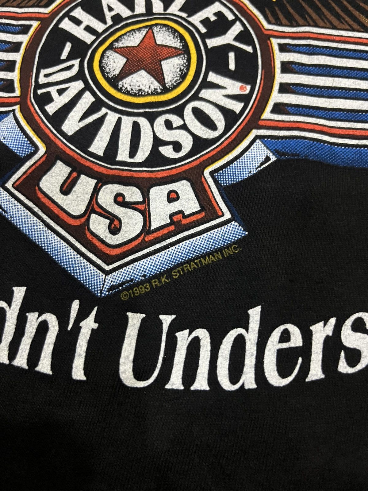 Harley Davidson Vintage 90s harley davidson usa tshirt Size US M / EU 48-50 / 2 - 3 Thumbnail