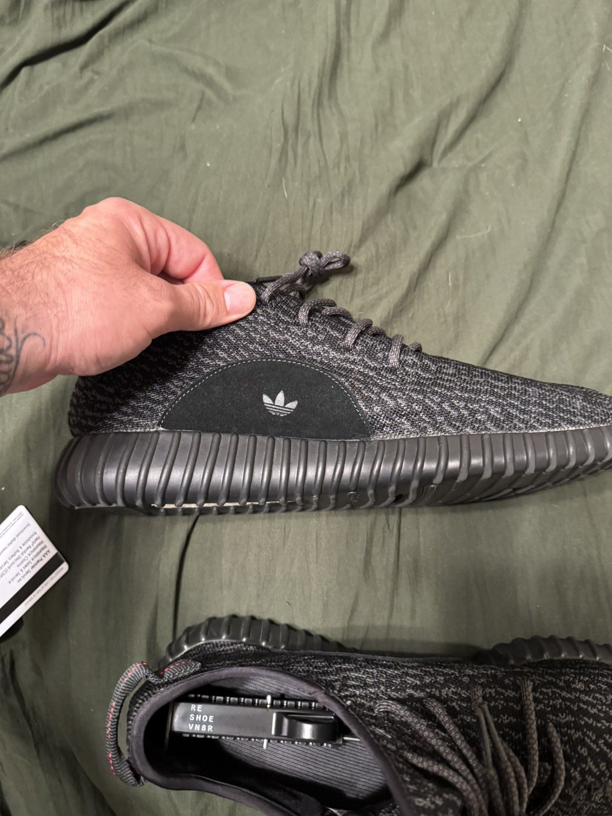 Adidas Yeezy Boost 350 “Pirate Black” 2015 14.5m Size US 14 / EU 47 - 4 Thumbnail