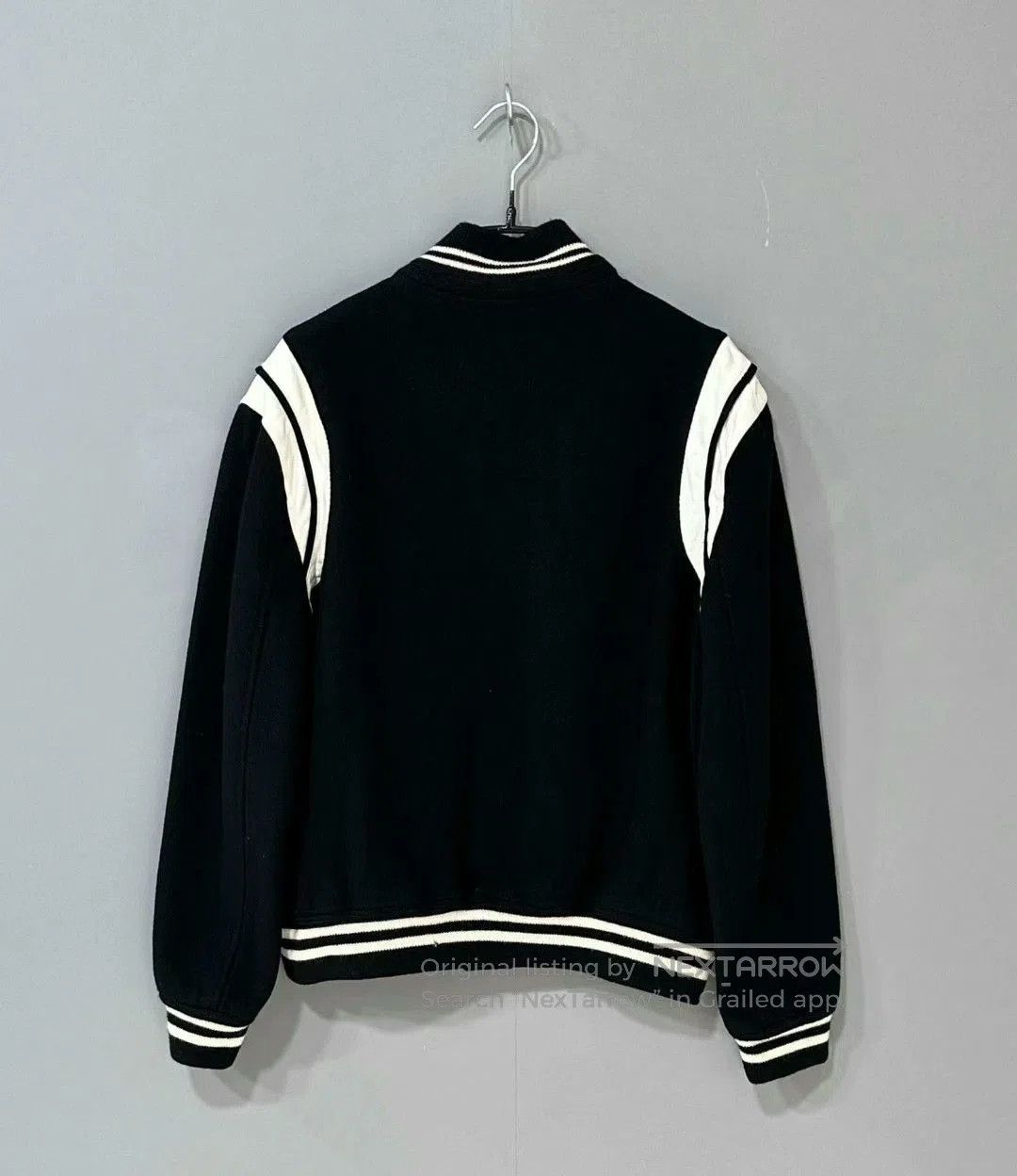 Saint Laurent Paris black and white classic baseball jacket. Size US L / EU 52-54 / 3 - 3 Thumbnail