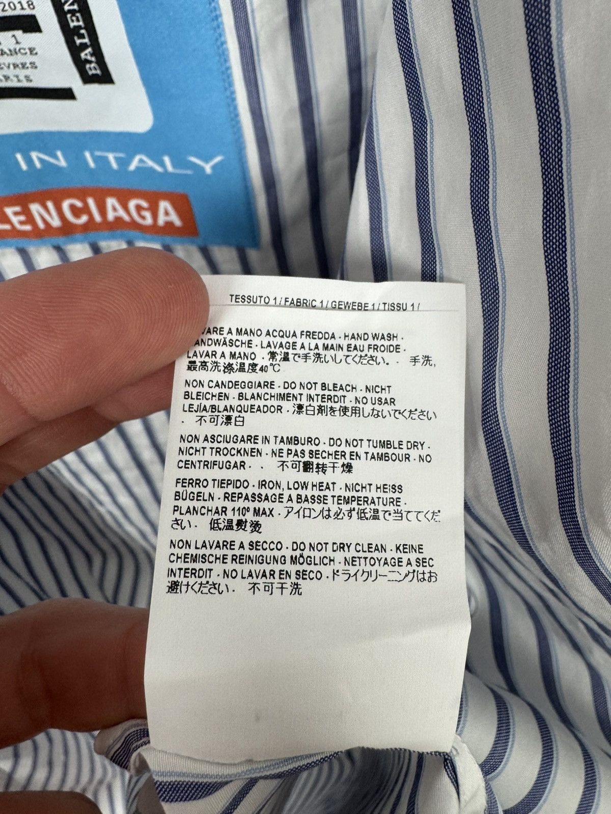 Balenciaga Balenciaga Oversized Label Spring Summer Size XS / US 0-2 / IT 36-38 - 11 Thumbnail