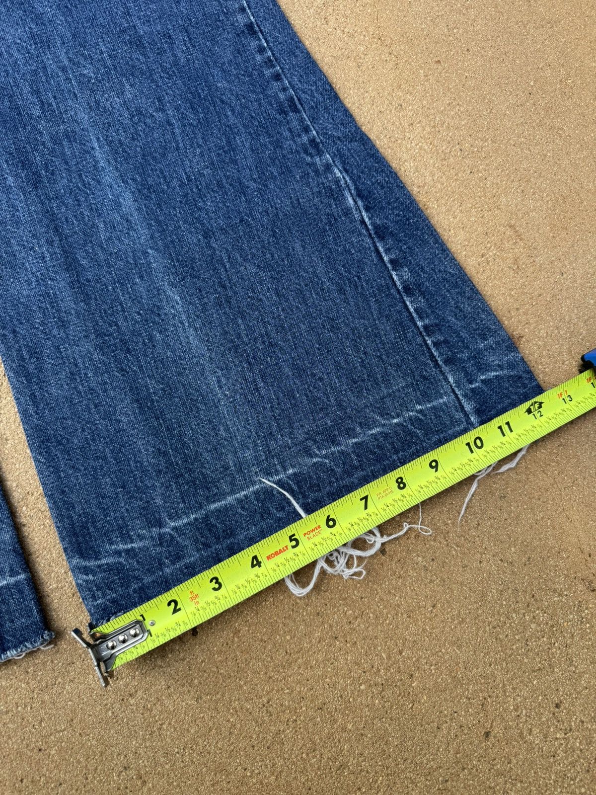 Levi's Vtg 70’s Levi’s 684 Orange Tab Bellbottom Flare Jeans 36x28 Size US 36 / EU 52 - 9 Thumbnail