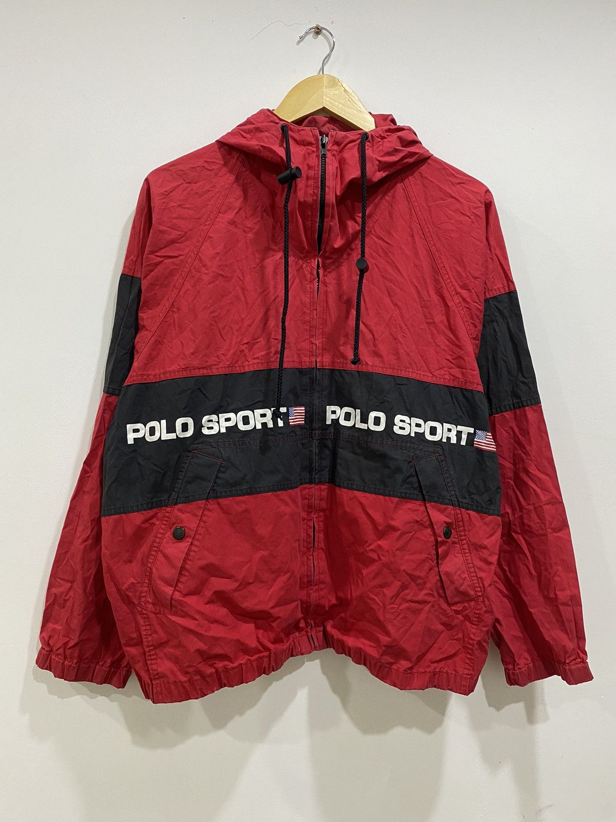 Polo Ralph Lauren Vintage Polo Sport Ralph Lauren Spell Out Jacket Size US L / EU 52-54 / 3 - 13 Thumbnail