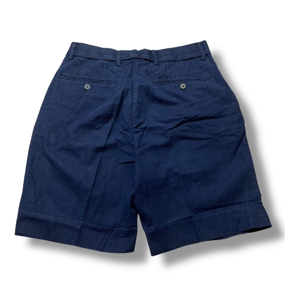 Kapital GLOBAL WORK Linen Shorts – Navy / Kapital/CDG/Hermes Style Size US 31 - 5 Thumbnail