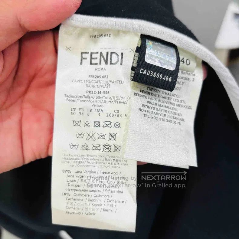 Fendi Fendi Real Fur Collar, Leather Patches, Woolen Tweed Jacke Size XXS / US 00 / IT 34 - 5 Thumbnail