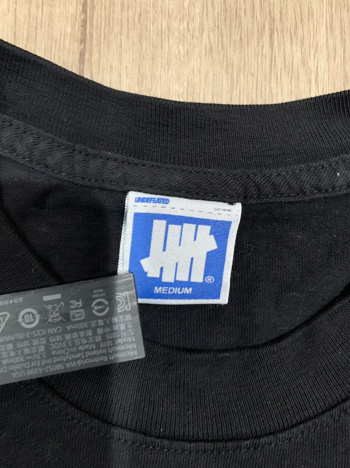 Undefeated Undefeated “The Audience is playing” black tee Size US M / EU 48-50 / 2 - 4 Thumbnail