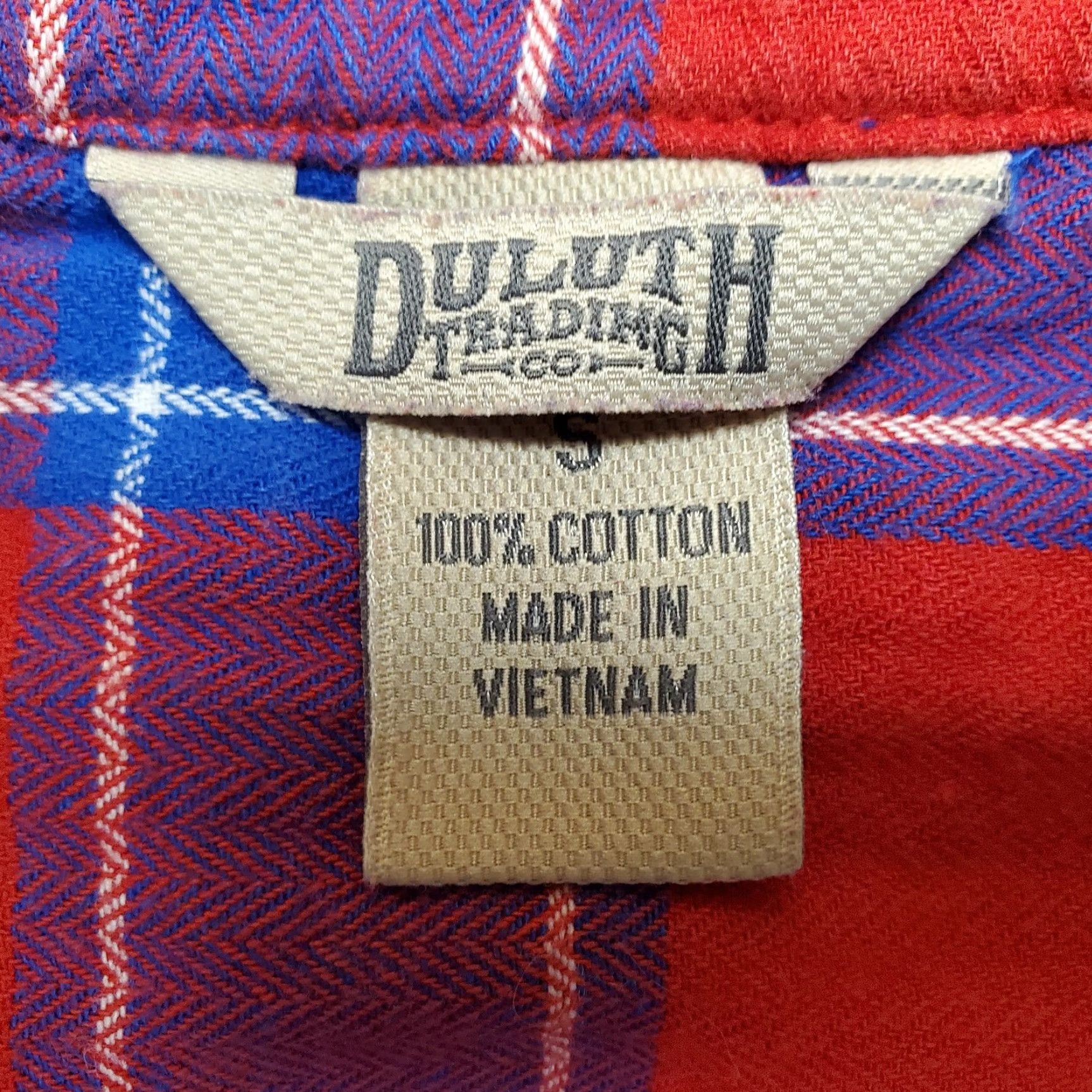 Vintage Duluth Trading Shirt Womens Small Red Blue Plaid Flannel Low Collar Convertible Shirt Womens Small Red Blue Plaid Flannel Low Collar Convertible Size S / US 4 / IT 40 - 3 Thumbnail