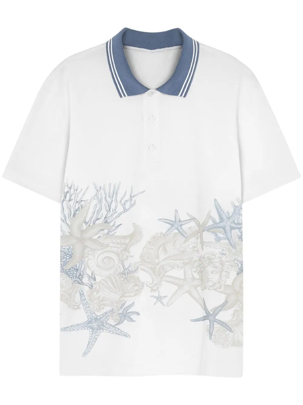 Other Barocco Sea Graphic Polo Shirt Size US M / EU 48-50 / 2 - 2 Thumbnail