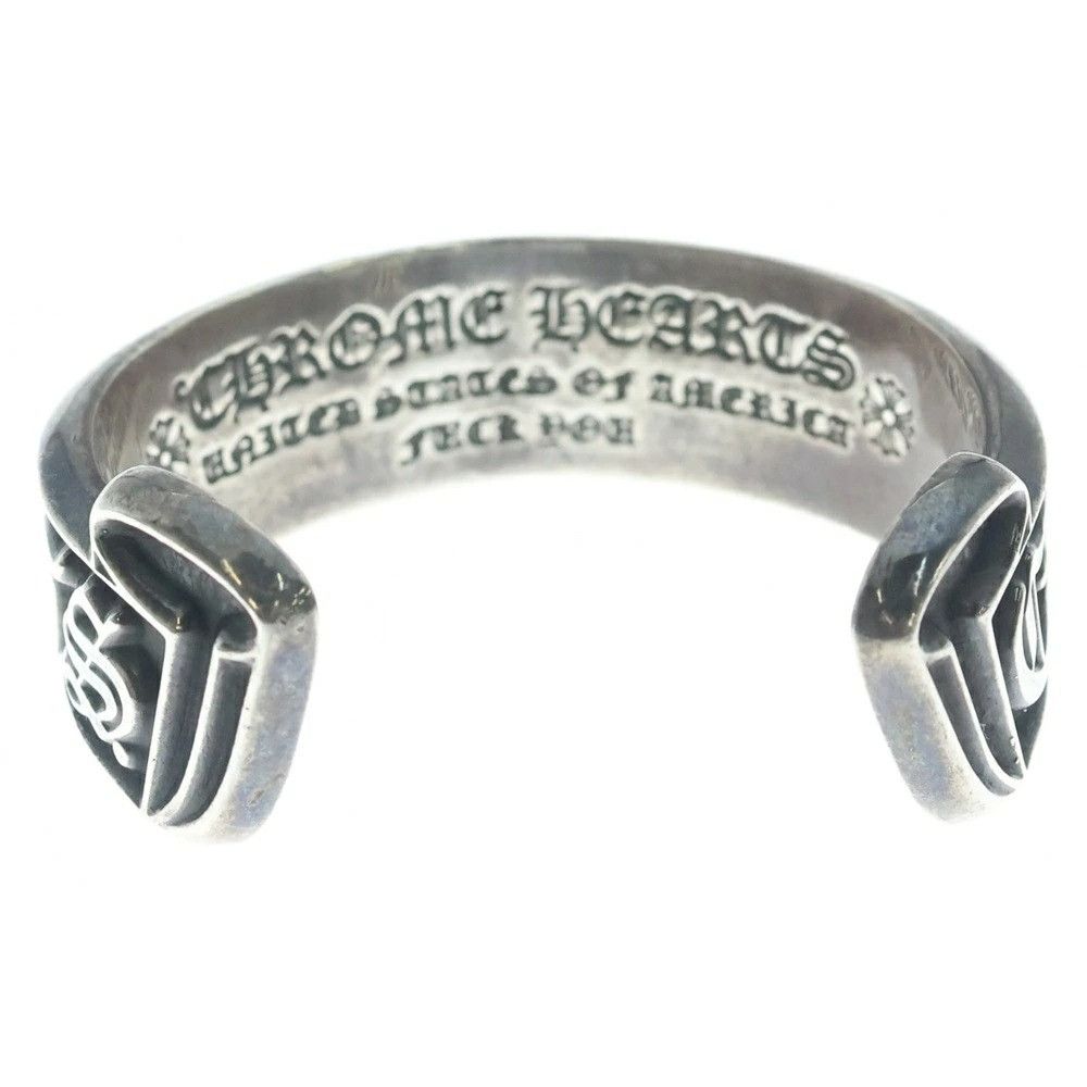 Chrome Hearts 🔥 CHROME HEARTS SCROLL LABEL BANGLE bracelet silver Size ONE SIZE - 6 Thumbnail