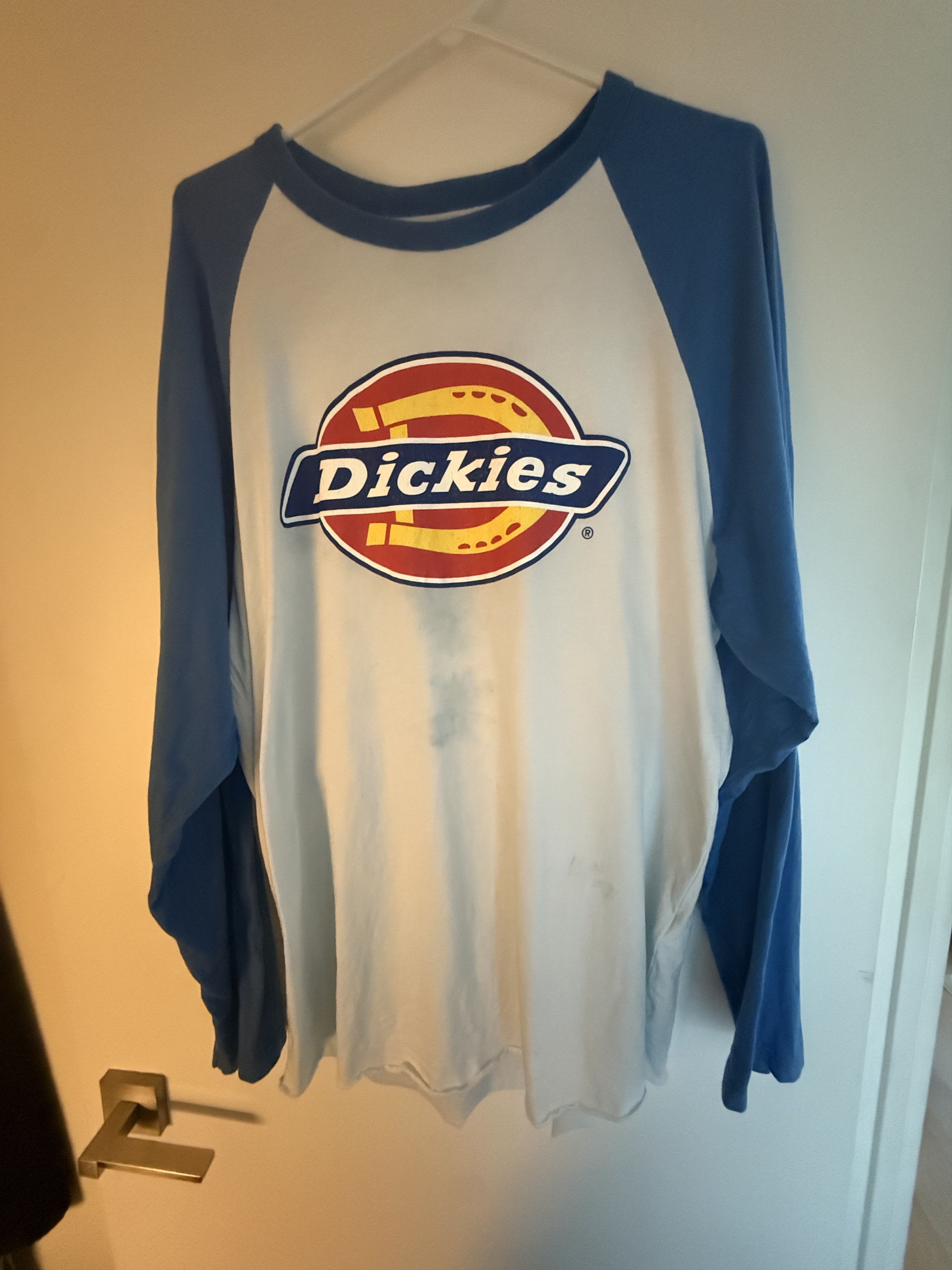 Dickies × Supreme Supreme x Dickies Long Sleeve Blue & White Size US L / EU 52-54 / 3 - 1 Thumbnail