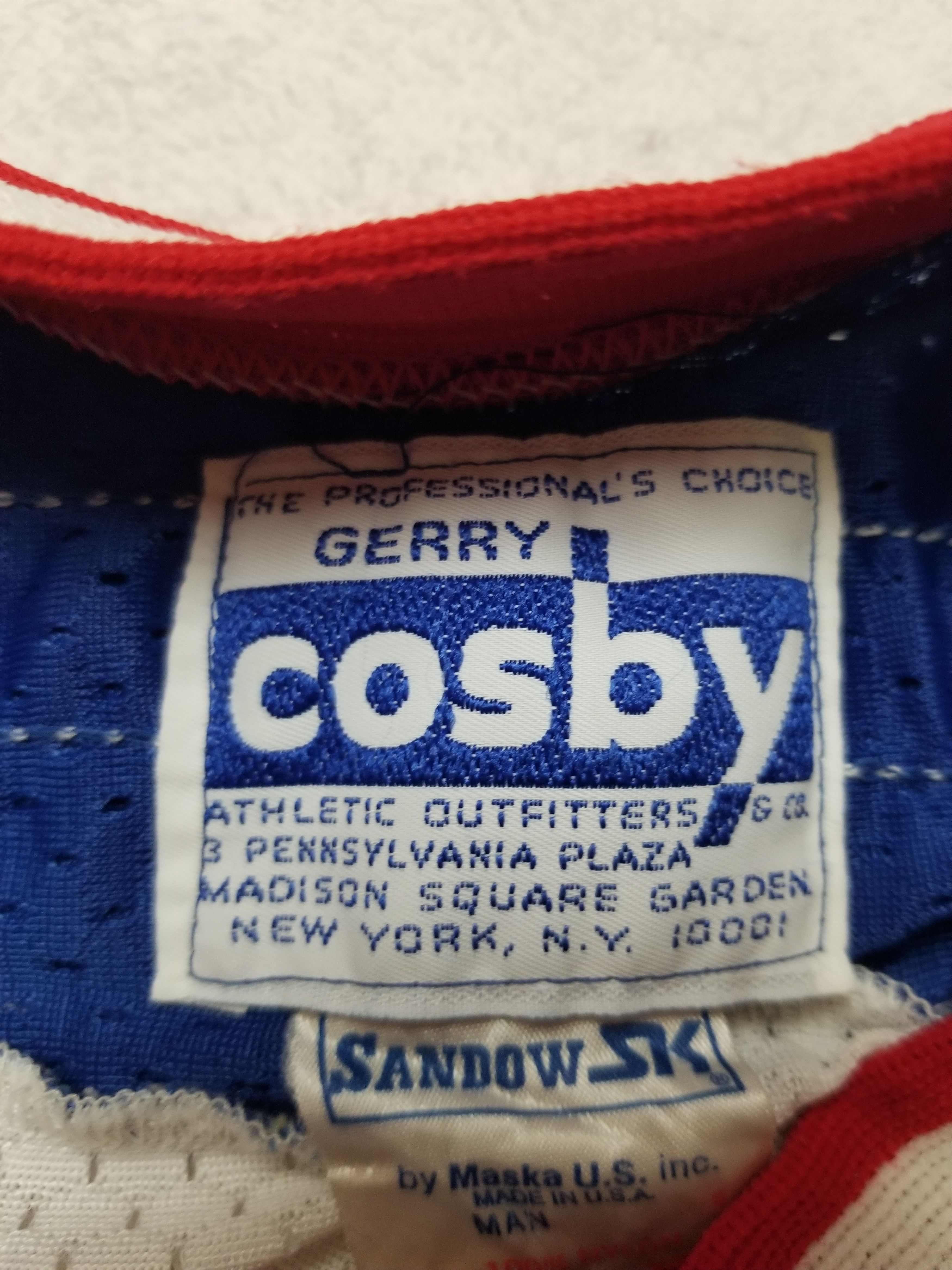 Other NY Rangers Kjetil #9 GERRY COSBY Sandow SK by Maska Jersey Size US S / EU 44-46 / 1 - 9 Thumbnail