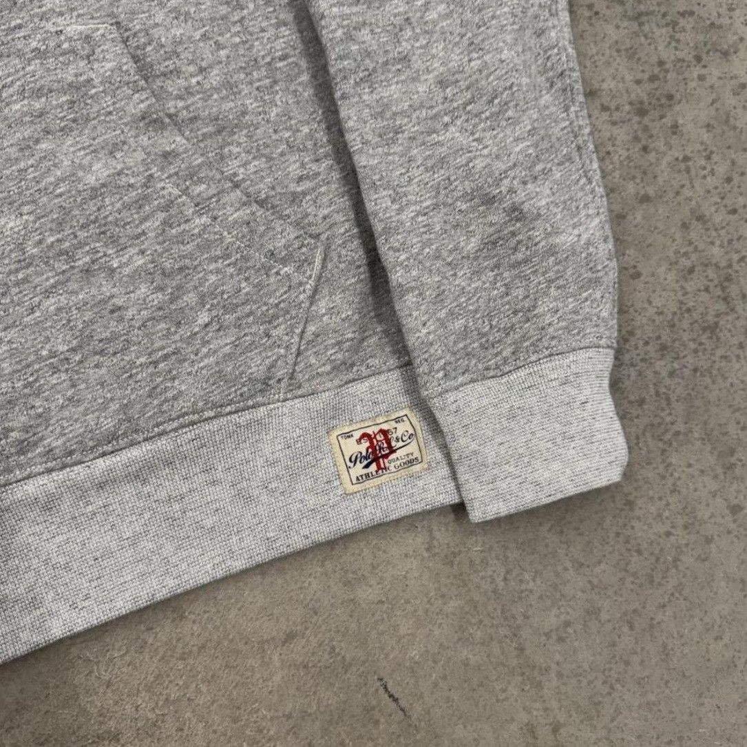 Polo Ralph Lauren Vintage Polo Ralph Lauren Grey After Hood Sweatshirt Size US S / EU 44-46 / 1 - 2 Thumbnail