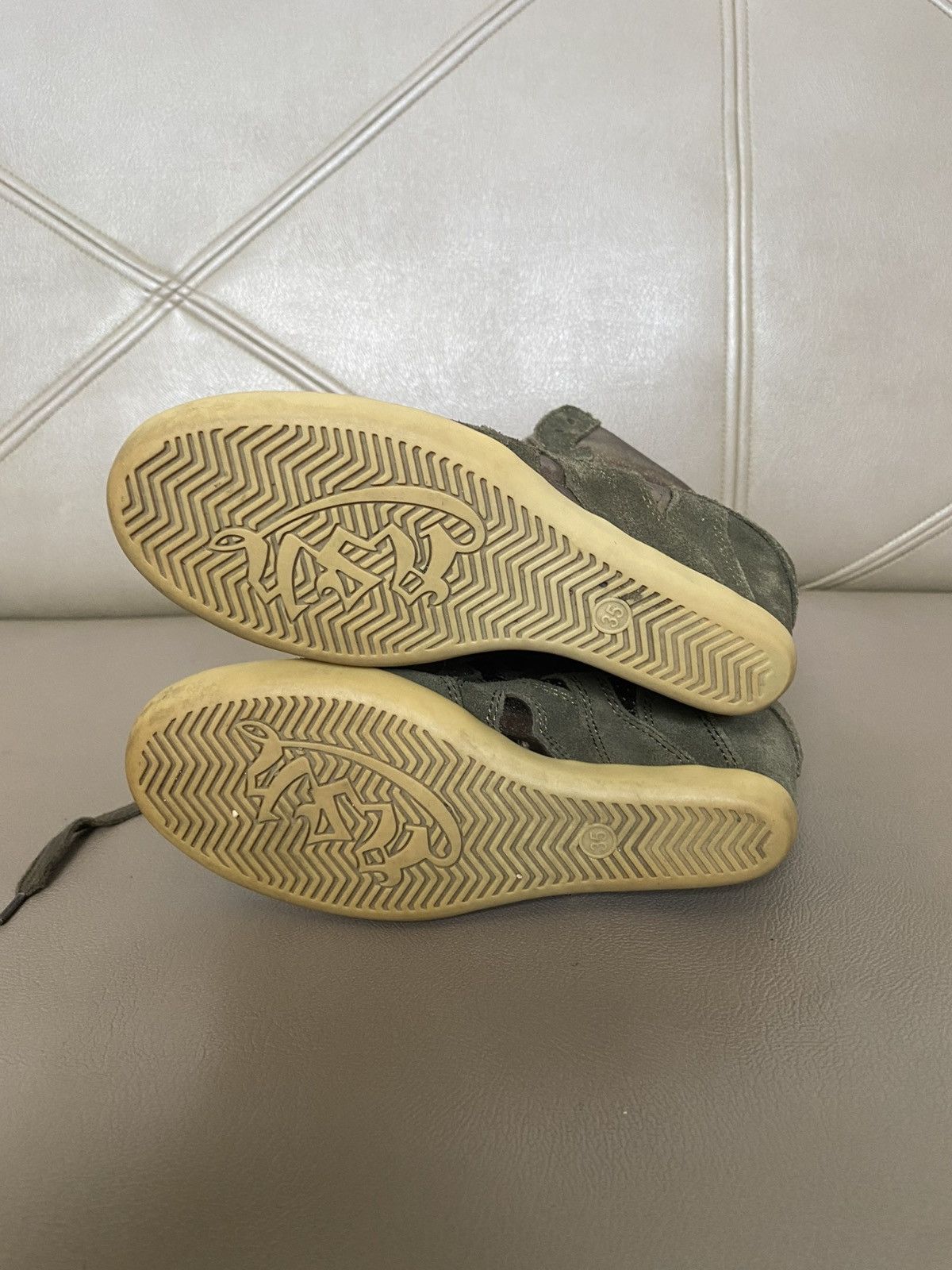 If Six Was Nine Ash high top sneakers suede Size US 5 / IT 35 - 6 Thumbnail