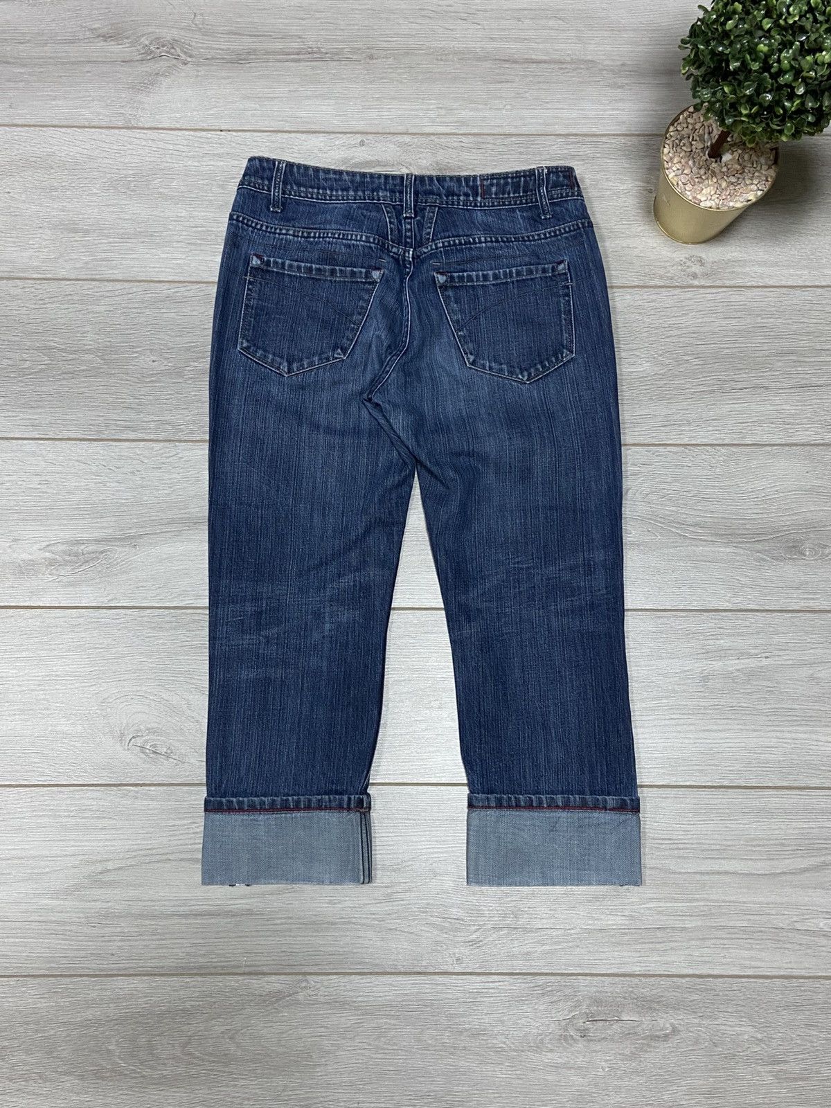Marithe + Francois Girbaud Marithe Francois Girbaud short next boyfriend buttons pants Size 29" - 12 Thumbnail