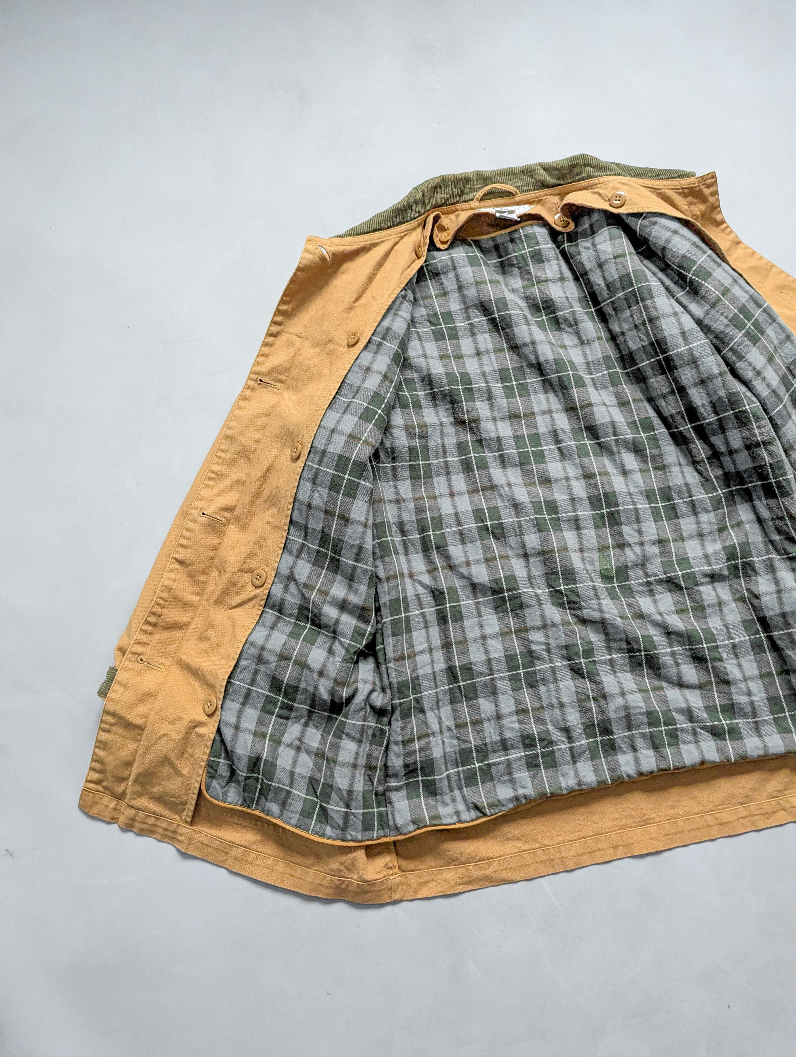 L.L. Bean × Vintage Vintage 90’ L.L. Chore Jacket + Lining Brown Denim Lined Size M / US 6-8 / IT 42-44 - 6 Thumbnail