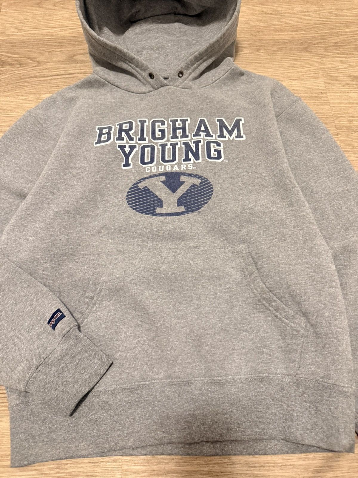 Jansport Heather grey Jansport BYU hoodie Size US S / EU 44-46 / 1 - 2 Thumbnail