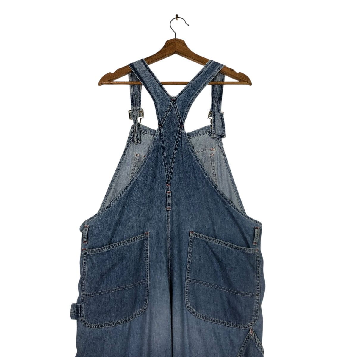 45rpm 🔥VINTAGE CHORE WORK DENIM INDIGO JUMPSUIT 45RPM BONDAGE Size US 38 / EU 54 - 10 Thumbnail