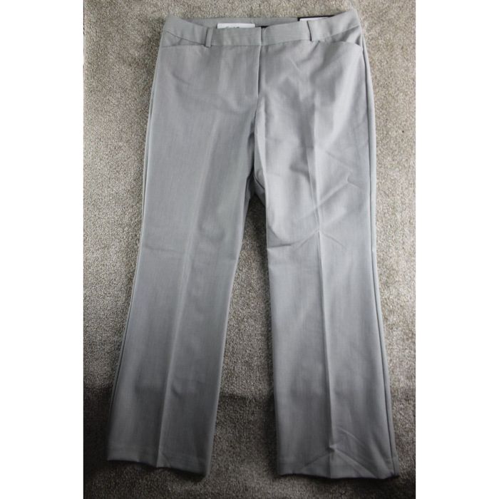 Worthington Modern Fit Dress Pants Size 14 Color Gray