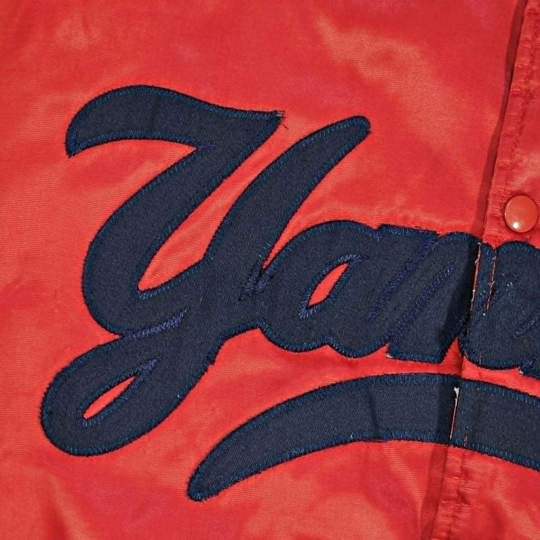 MLB New York Yankees Vintage 90s Starter Satin Bomber Jacket Size US XL / EU 56 / 4 - 5 Thumbnail