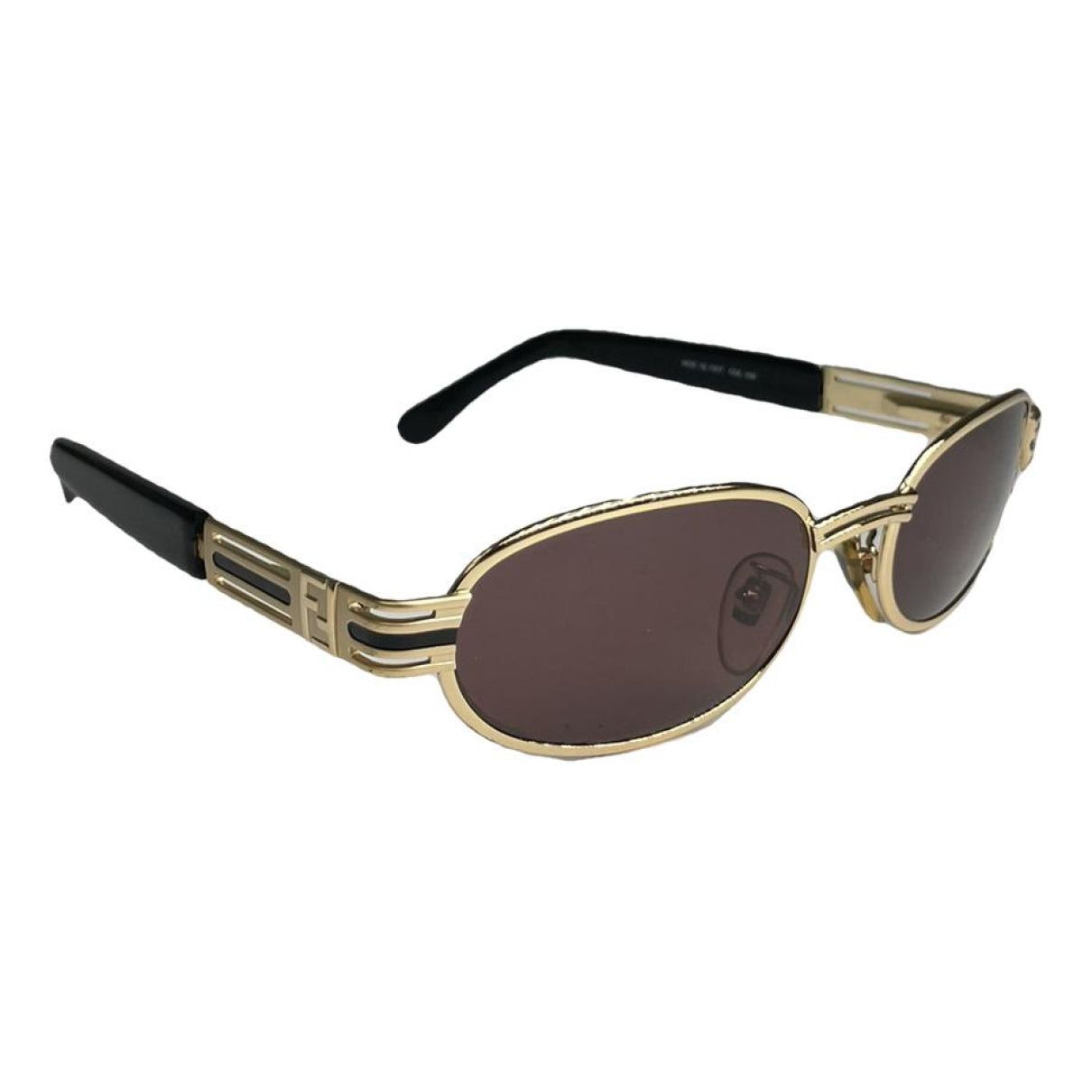 Fendi Black Metal Sunglasses Size ONE SIZE - 1 Thumbnail