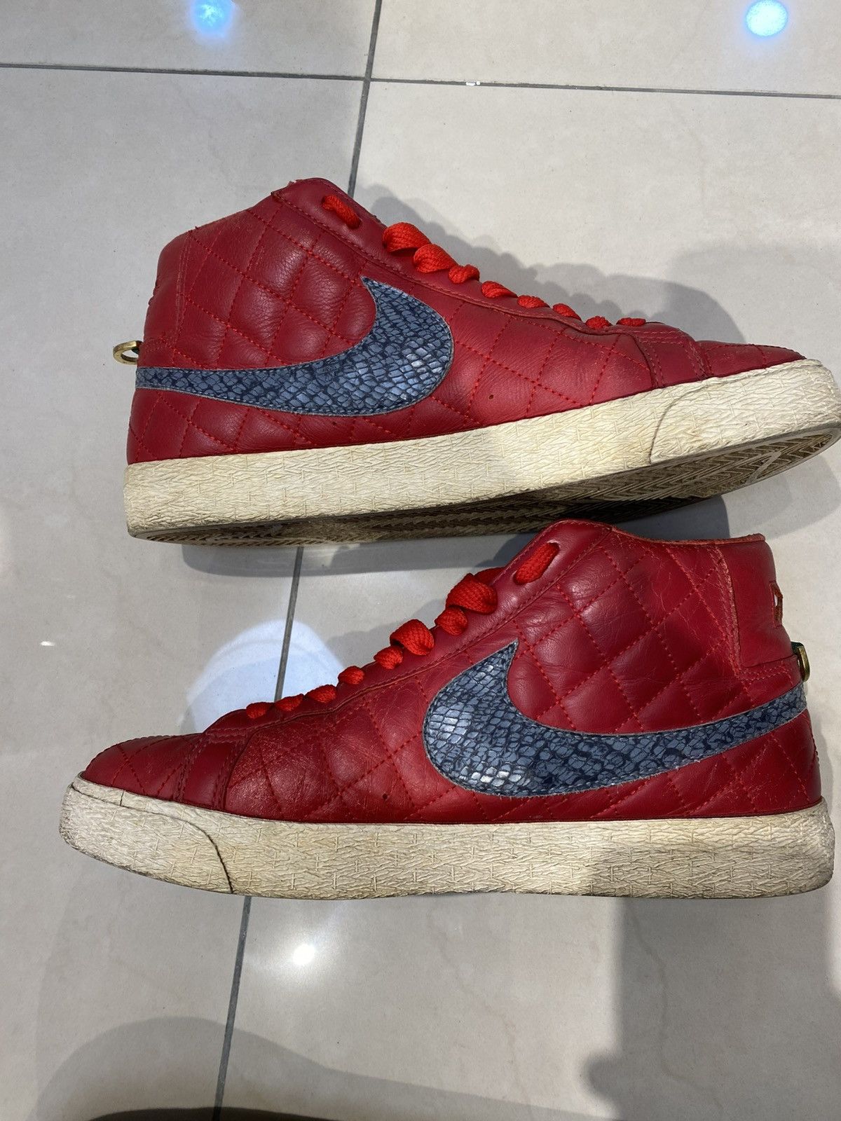 Nike × Supreme Nike SB Blazer Supreme Red 2006 Size9 Size US 9 / EU 42 - 6 Thumbnail