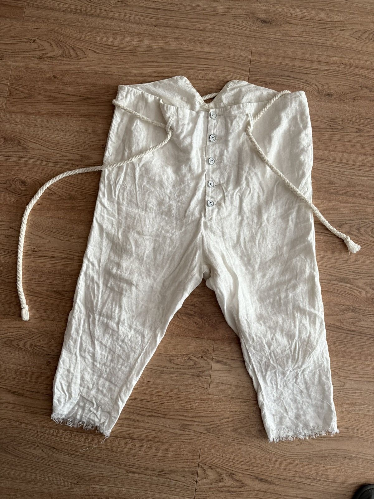 Elena Dawson Rare Elena Dawson Linen Trousers Size US 34 / EU 50 - 1 Thumbnail