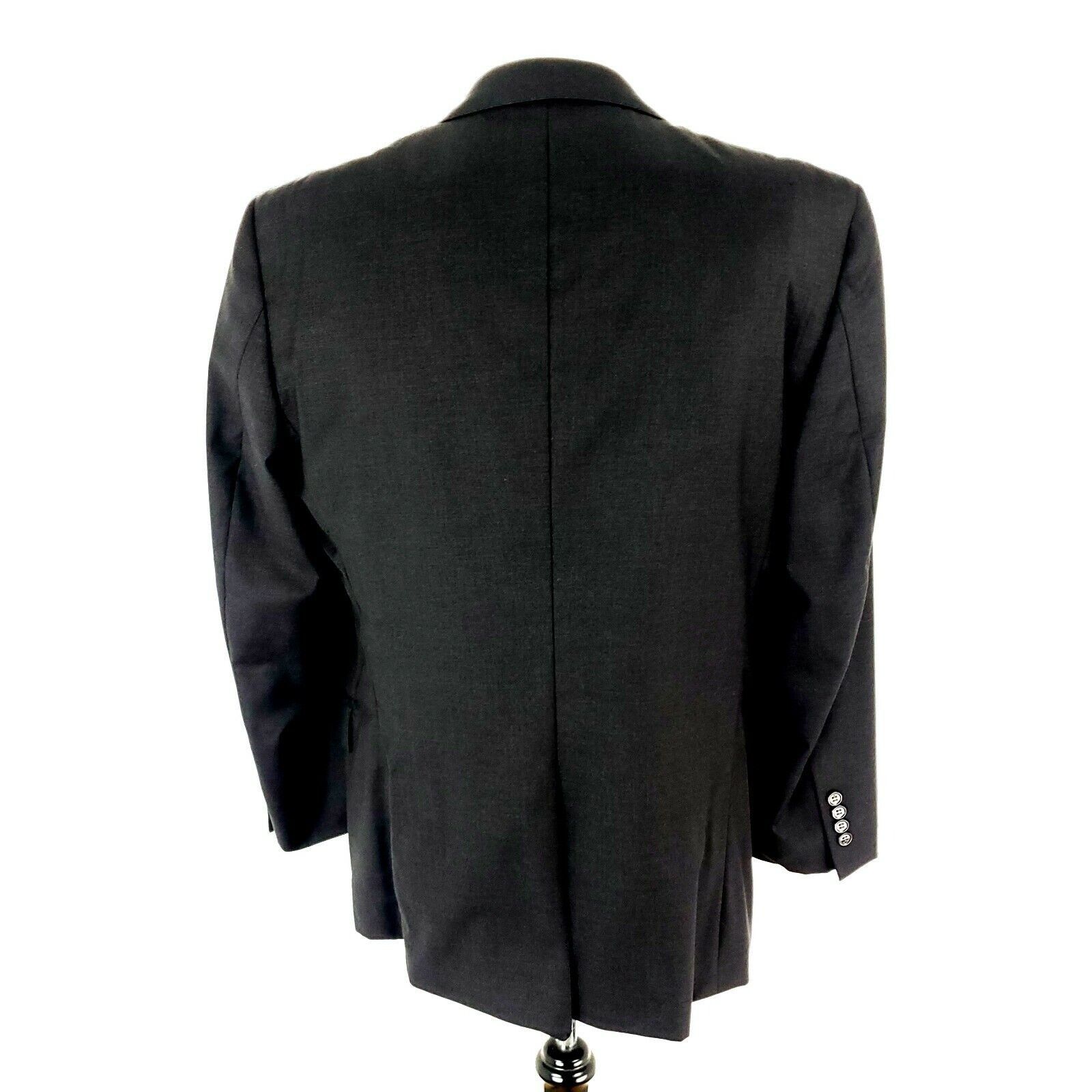 Jos. A. Bank Jos A Bank Signature Gold 2 Button Suit Jacket 40R Gray Blaz Size 40R - 7 Thumbnail