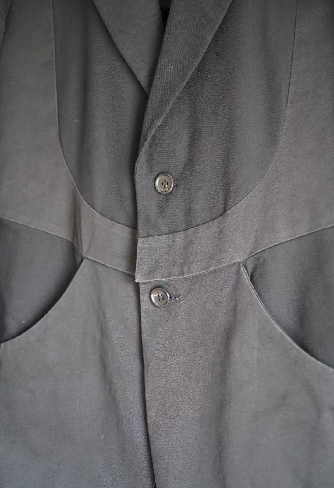 Yohji Yamamoto Yohji Yamamoto 07SS Structured Panel Blazer J4 Size US S / EU 44-46 / 1 - 3 Thumbnail